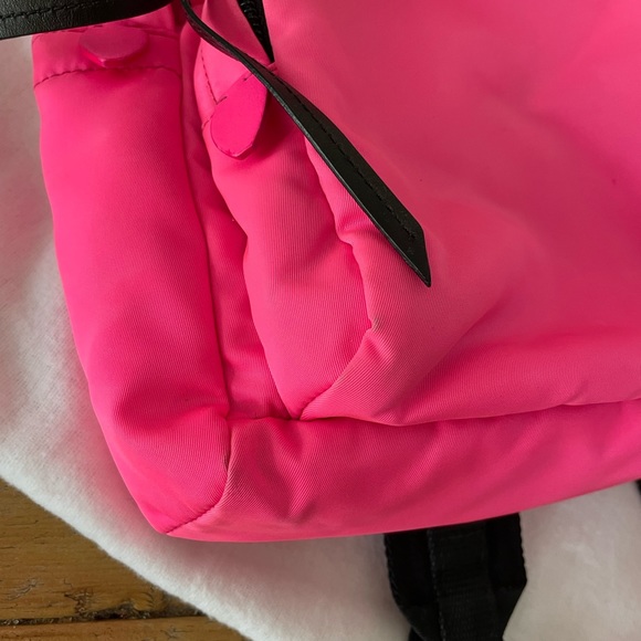 Hot Pink PRADA Tessuto Backpack Nylon Rosa - Picture 7 of 9